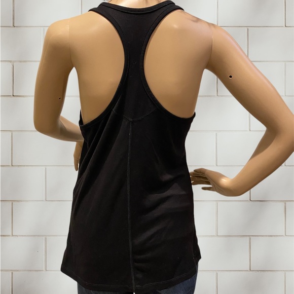 Nike Dri-Fit Black Active Athletic Racerback Tank Top Shirt Size Medium VGC - Picture 2 of 4
